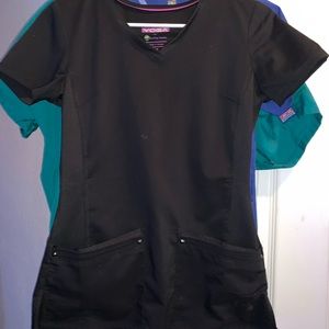 Healing hands scrub top